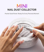 MelodySusie Colector de polvo de uñas de bolsillo HProA para elimin...