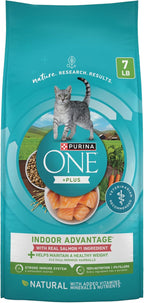 Purina ONE Alimento Natural para Gatos Bajo en Grasa, Alimento Seco...