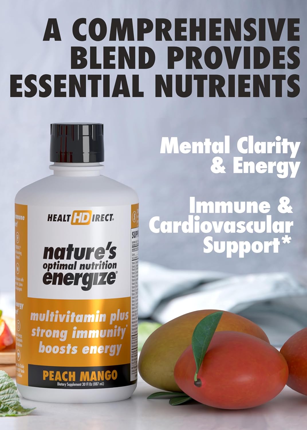 HEALTH DIRECT - Nature's Optimal Nutrition Energize Liquid Mult...