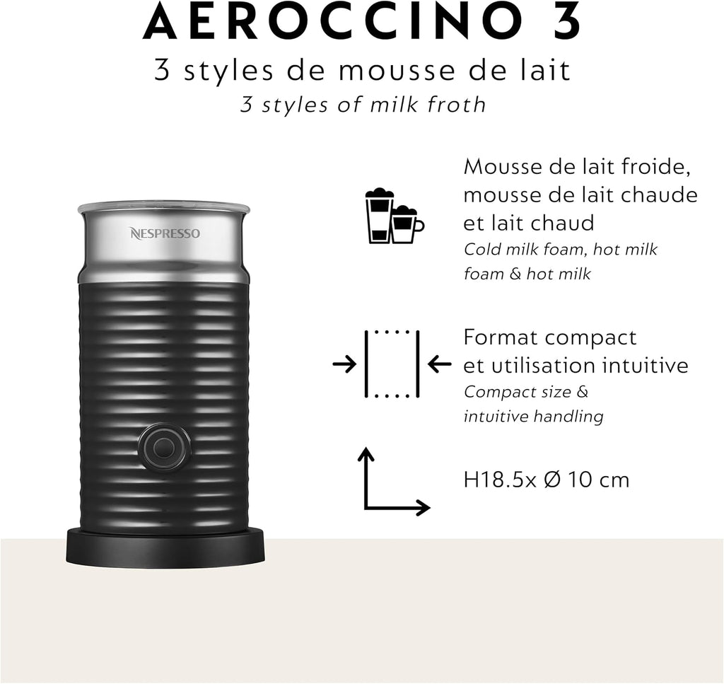 Nespresso Vertuo Next Cafetera de café y espresso de Breville, con...