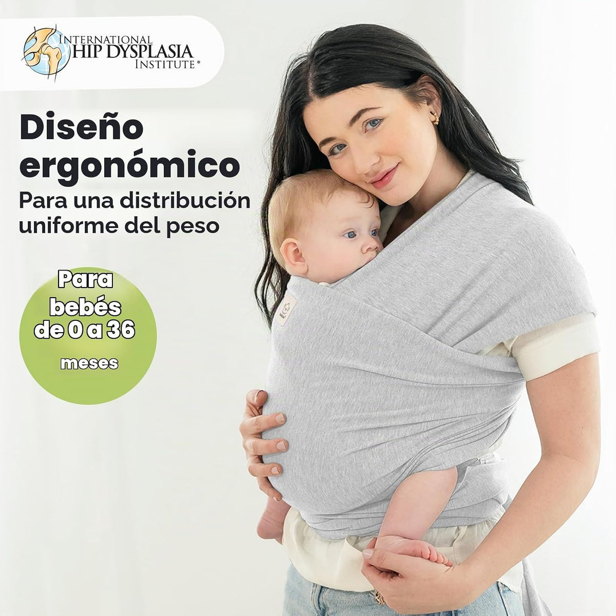 KeaBabies Fular Portabebés - Canguro de bebé todo en uno original p...
