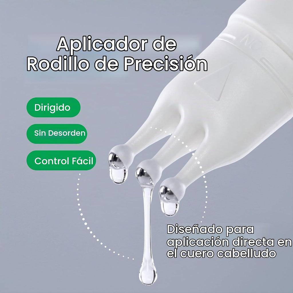 Suero para el cuero cabelludo que fortalece el cabello en ampolla -...