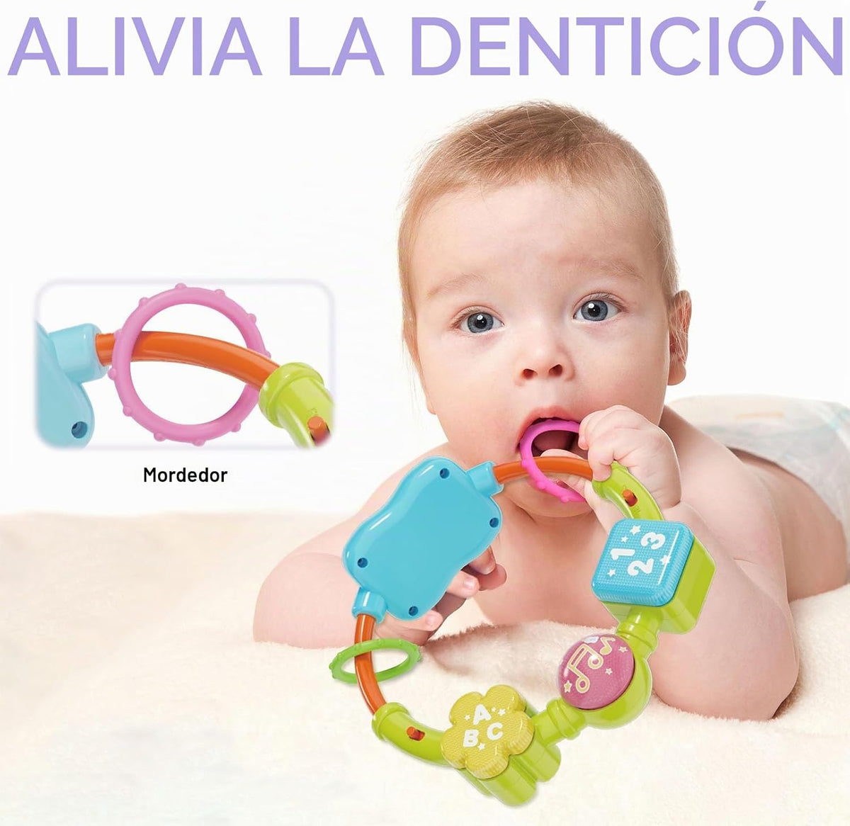 Ryotagift Juguetes de animales de peluche elefante musical bilingüe...