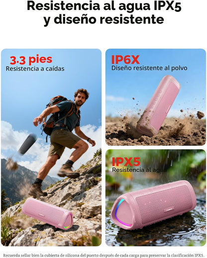BolaButty Altavoz Bluetooth con sonido HD, inalámbrico portátil, IP...
