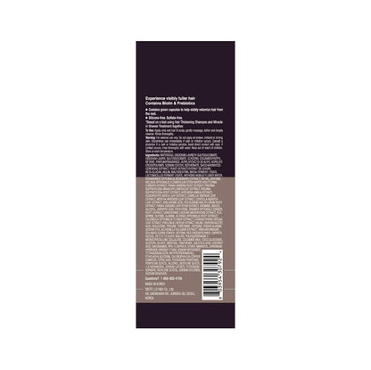 Dr. Groot Champú para engrosar el cabello, cuidado coreano del cabello con biotina, aceite de romero para ayudar a dar volumen al adelgazamiento, el cabello dañado, hidratar el cabello y el cuero