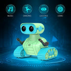 ALLCELE - Robots de juguete, robots RC recargables para niños, jugu...