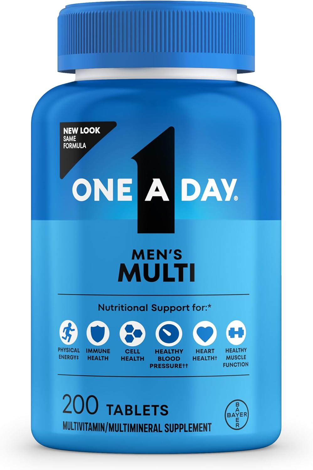 One A Day Suplemento multivitamínico para hombre con vitamina A, vi...