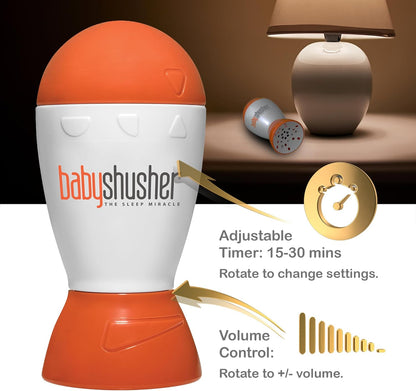 Baby Shusher Máquina de Sonido Portátil - Máquina de Sonido de Ruid...