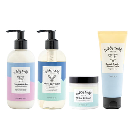 TUBBY TODD Kit de baño y cuidado de la piel para bebés \u2013 The B...
