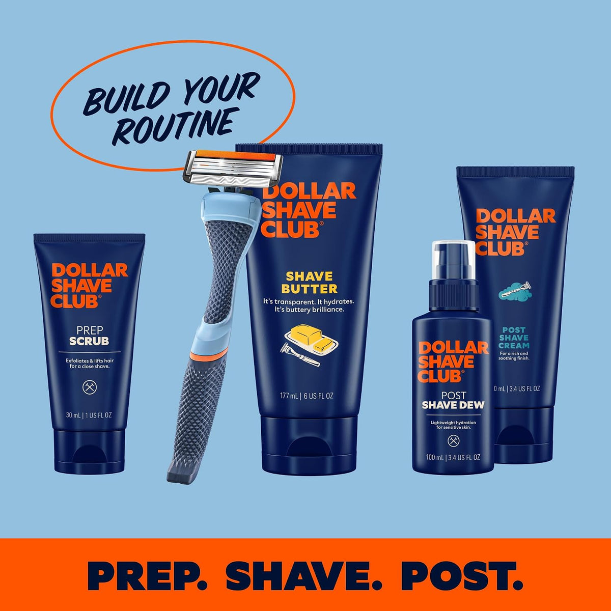 Dollar Shave Club - 4 recambios de maquinilla de afeitar (12 unidad...