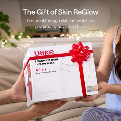 Ulike ReGlow - Máscara de Terapia de Luz LED, Terapia de Luz Roja p...