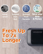 MEGAWISE - Máquina selladora al vacío, sellador de alimentos portát...