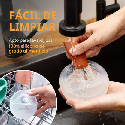 Boon Trove Extractor de leche manual de silicona \u2013 Colector de...