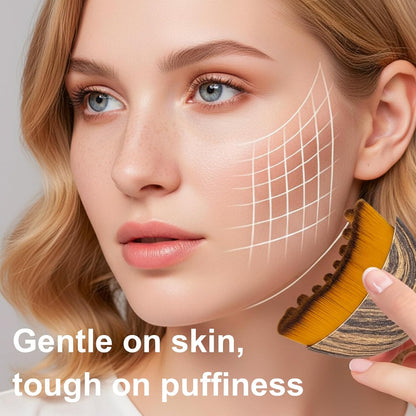 Herramienta Gua Sha de acero inoxidable y cepillo facial de drenaje...