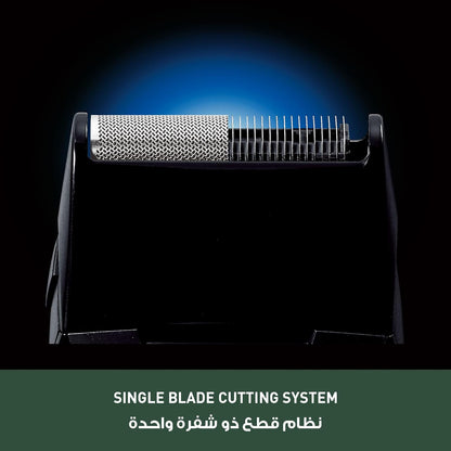 Afeitadora eléctrica Panasonic para hombres, afeitadora inalámbrica ligera húmeda/seca con agarre ergonómico, ES3831K, negro