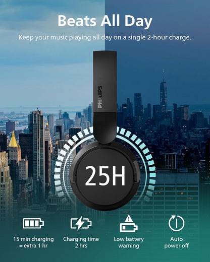 Auriculares inalámbricos PHILIPS H3209, auriculares Bluetooth de di...
