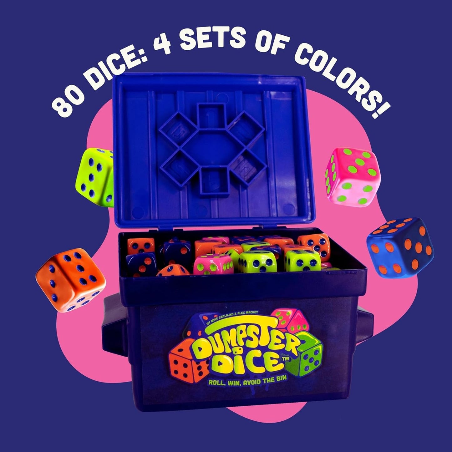 Big Discoveries Dumpster Dice \u2013 Juego de dados familiar de rit...