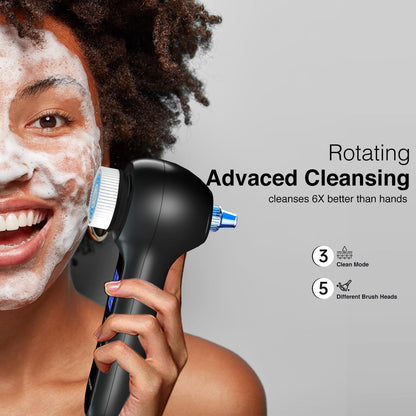 UMICKOO Exfoliante facial con pantalla LCD, cepillo de limpieza fac...
