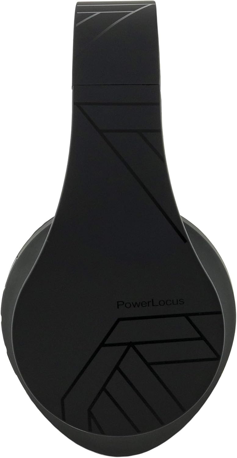 PowerLocus - Audífonos Bluetooth sobre las orejas, auriculares inal...