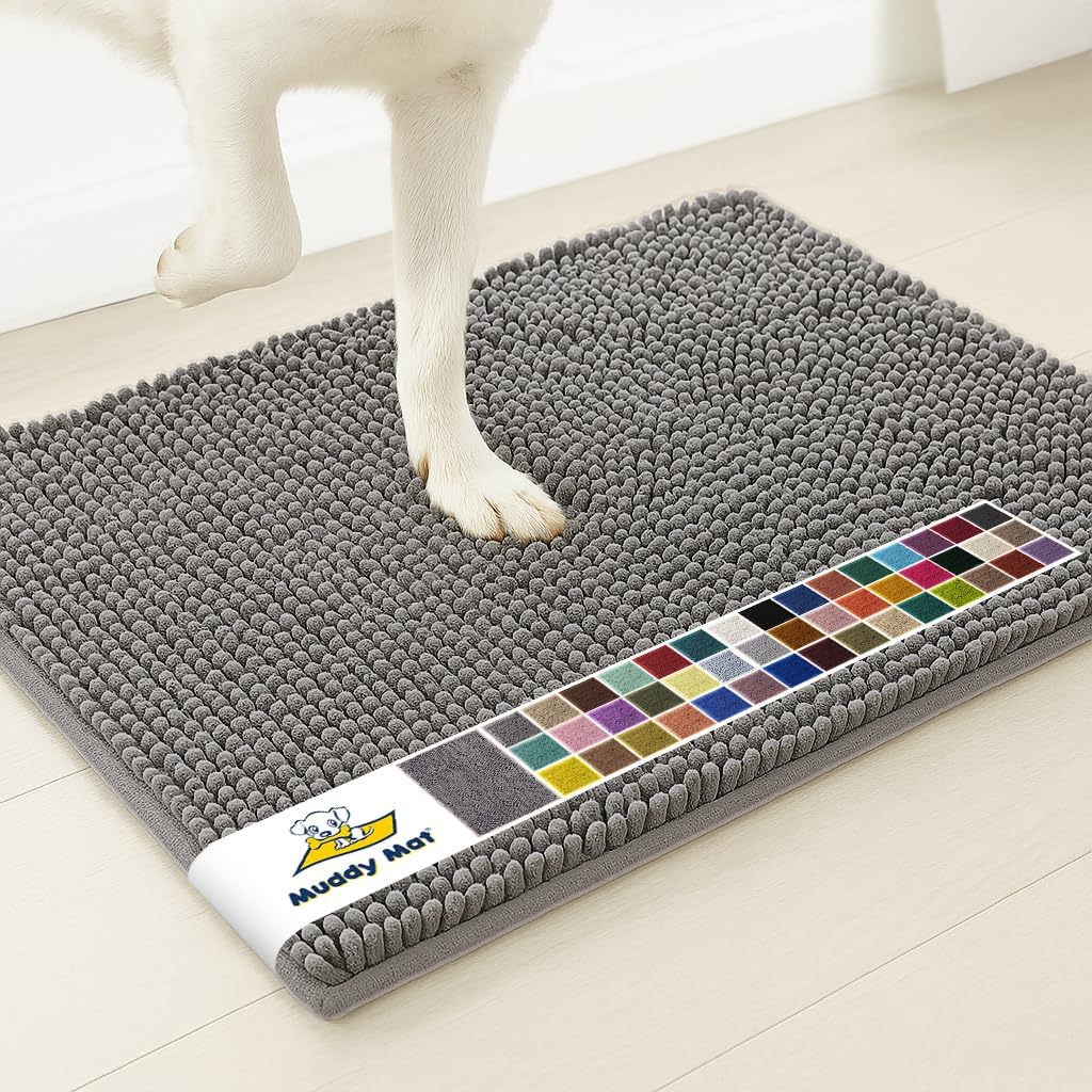 Muddy Mat® - Tapete de microfibra superabsorbente para mascotas, an...