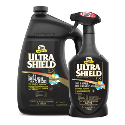 Absorbine UltraShield EX Combo Pulverizador de 32 oz + Recarga de 1...
