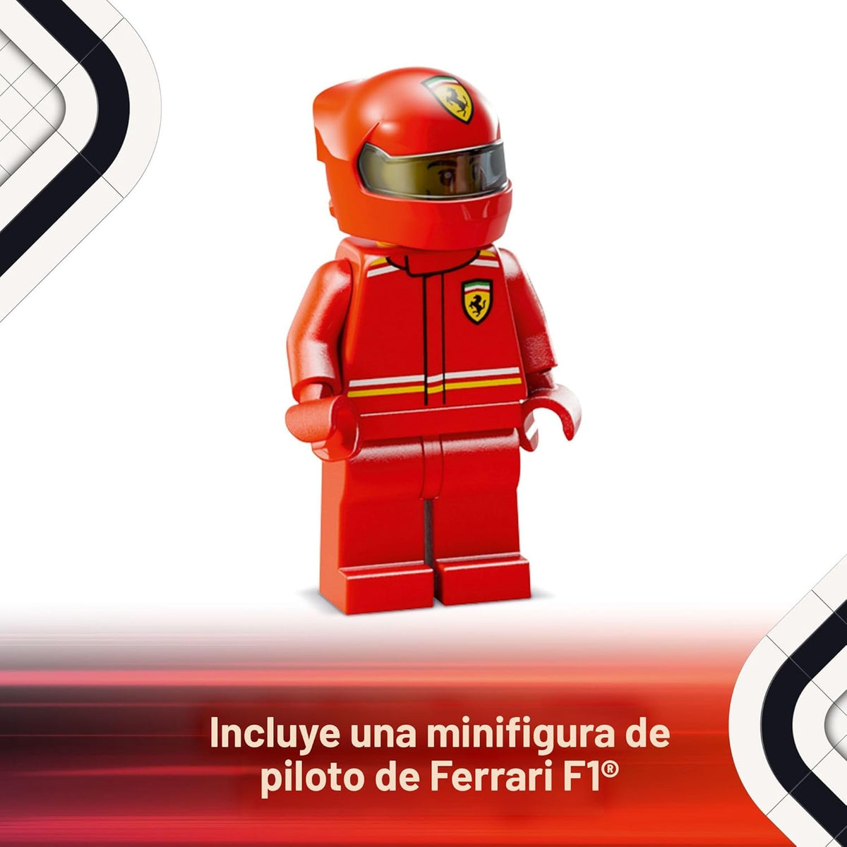 Conjuntos de construcción LEGO Speed Champions Ferrari SF-24 F1 - Juegos de construcción para niños, niños y niñas, a partir de 10 años - Kits de autos de modelo Ferrari F1 para exhibición o juego