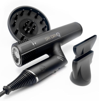 SRILabs DryQ - Secador de pelo 'Smart', súper ligero, plega...