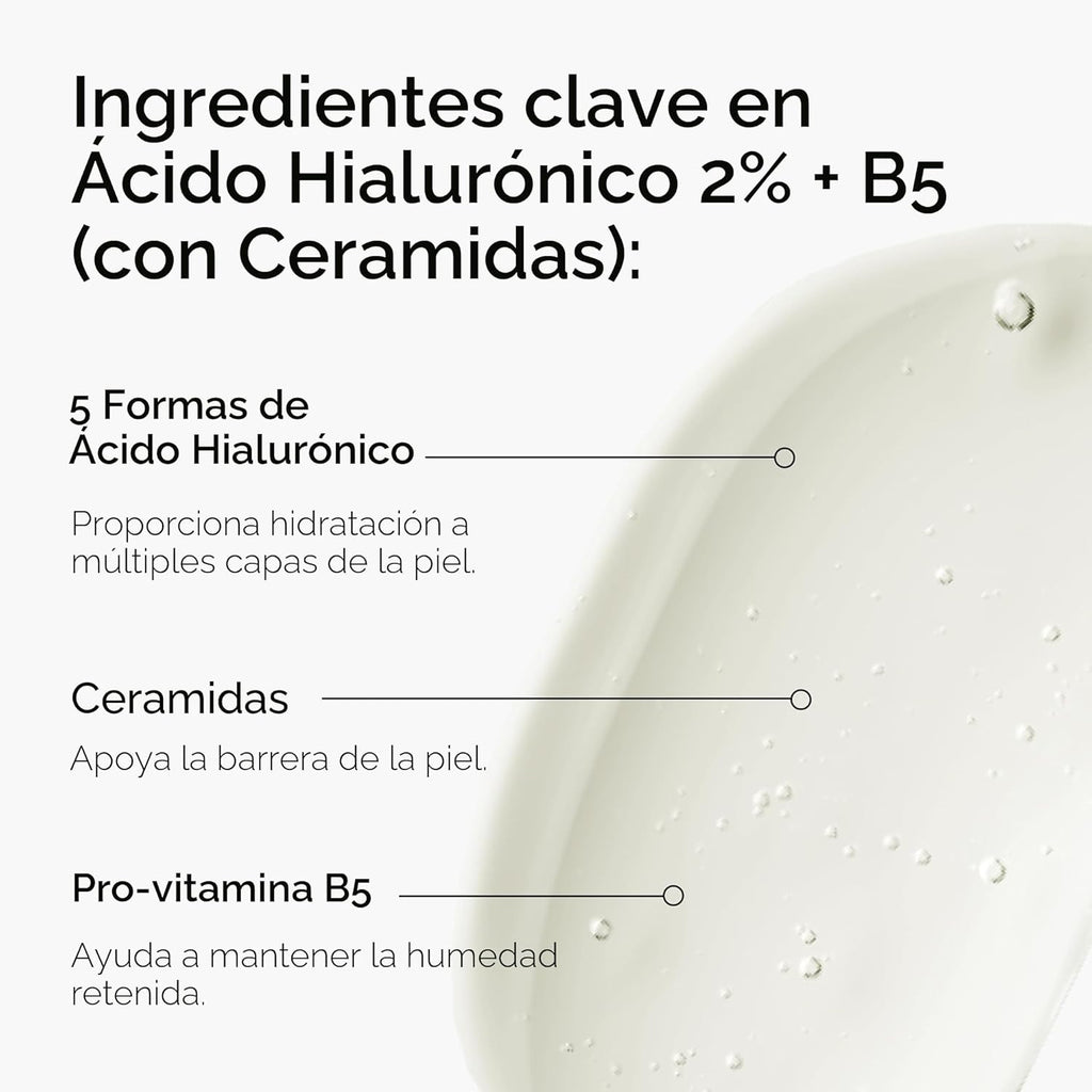 The Ordinary Hyaluronic Acid 2% + B5 (with Ceramides), Multi-Depth...