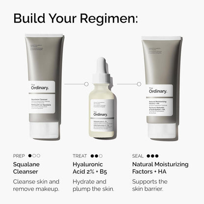 The Ordinary Hyaluronic Acid 2% + B5 (with Ceramides), Multi-Depth...