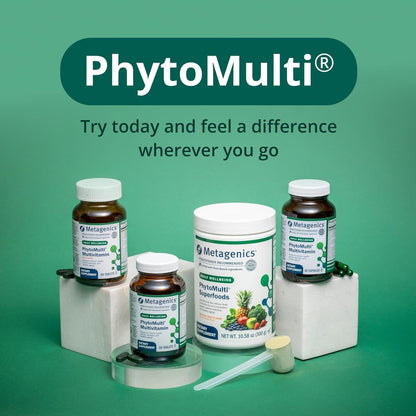 Comprimidos sin hierro Phytomulti de Metagenics, 120 comprimidos