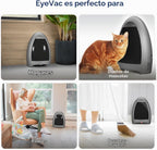 EyeVac Aspiradora sin contacto para el hogar con recogedor automáti...