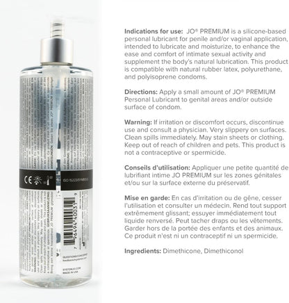 JO Lubricante de silicona premium \u2013 Lubricante personal a base...