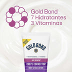 Gold Bond Age Renew Crepe Corrector Loción Corporal, Fórmula Reabas...