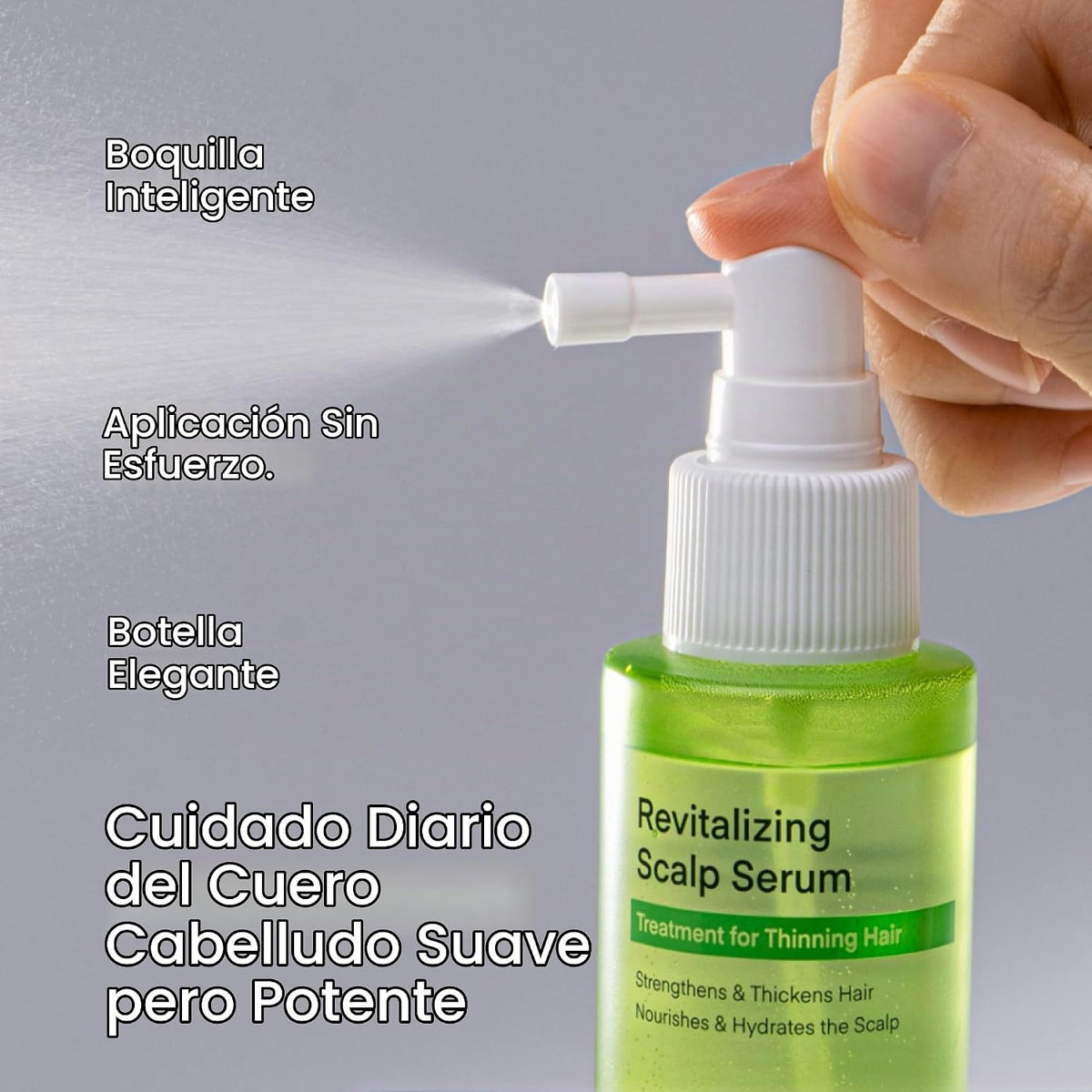 Spray de suero para el cuero cabelludo y ampolla capilar Cuidado de...