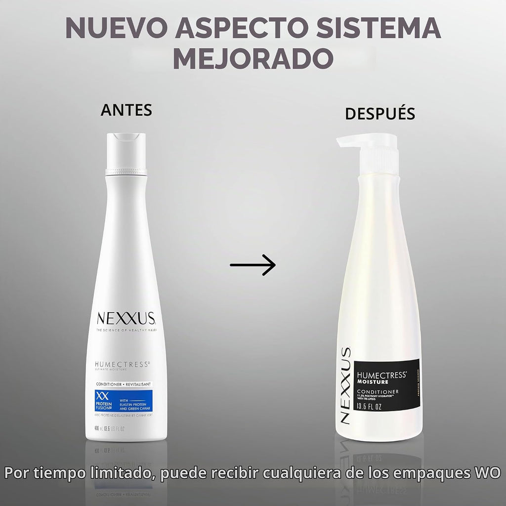 Nexxus humectress Humedad, Acondicionador para Cabello Seco 33,8 oz