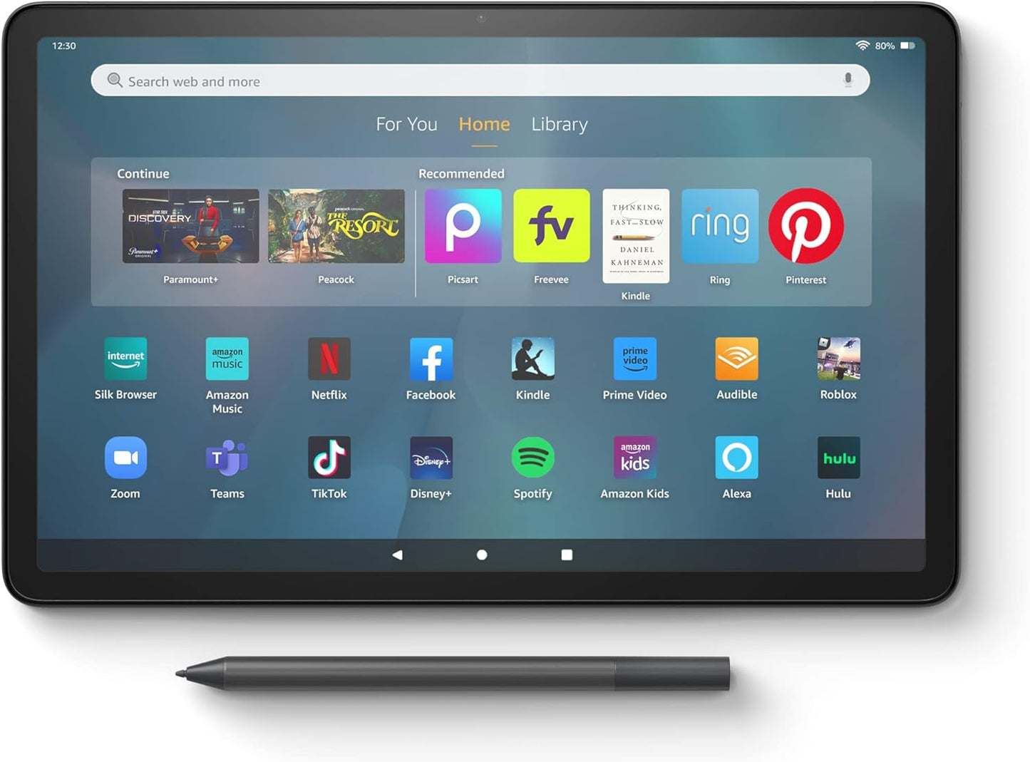 Hecho para Amazon Stylus Pen para tabletas Fire Max 11 (versión 2023) y Amazon Fire HD 10 (13ª generación, versión 2023)
