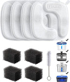 Filtros para fuente de agua para gatos Veken, juego de 4 filtros de...