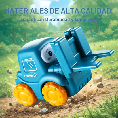 Juguete grande de camión de dibujos animados para niños de 1 año co...