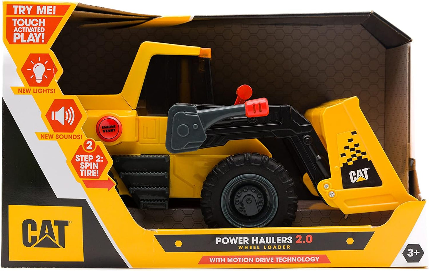 CAT Juguetes de construcción, 11.5" Power Haulers 2.0 Cargador...