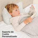 KeaBabies 2pk - Almohadas para niños de 2 años a 5,13 x 18 pulgadas...
