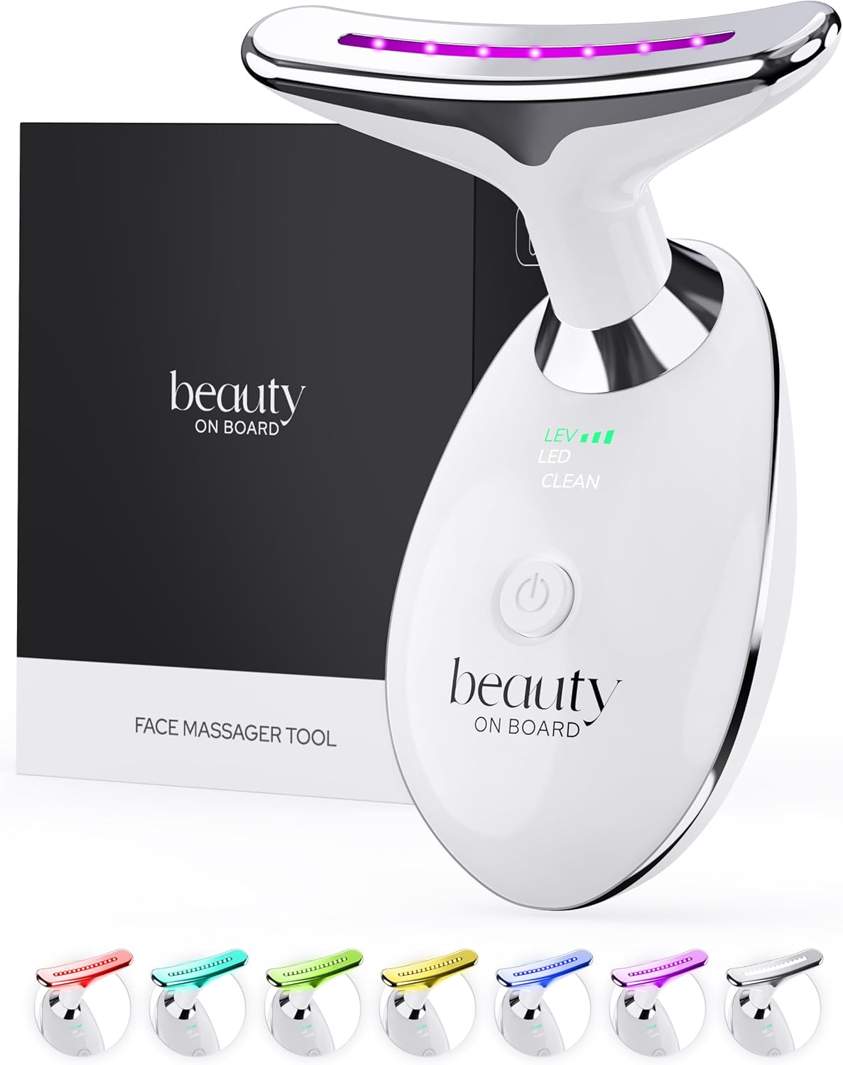 BeautyOnBoard Herramienta de masajeador facial, herramienta de escu...