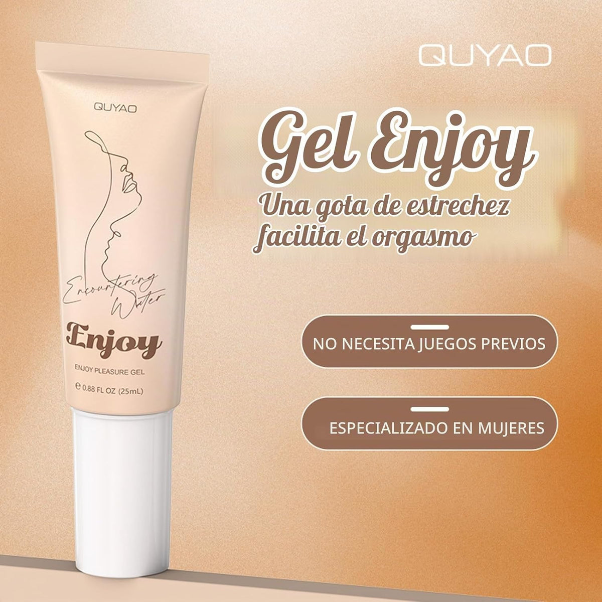 Gel orgásmico intenso y rápido para mujer, gel excitante para ella,...