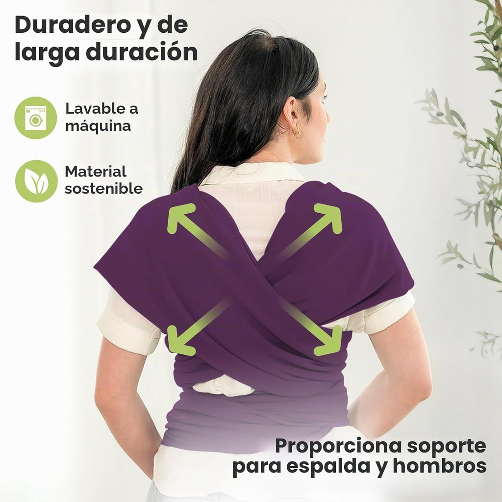 KeaBabies Fular Portabebés - Canguro de bebé todo en 1 original, po...