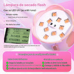 Makartt Flash Cure - Lámpara de uñas UV para uñas de gel, diseño de...