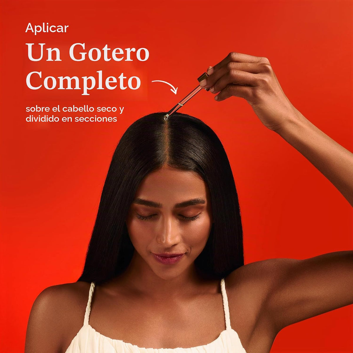 Aceite para el cabello Fable &amp; Mane - Suero fortalecedor HoliRo...