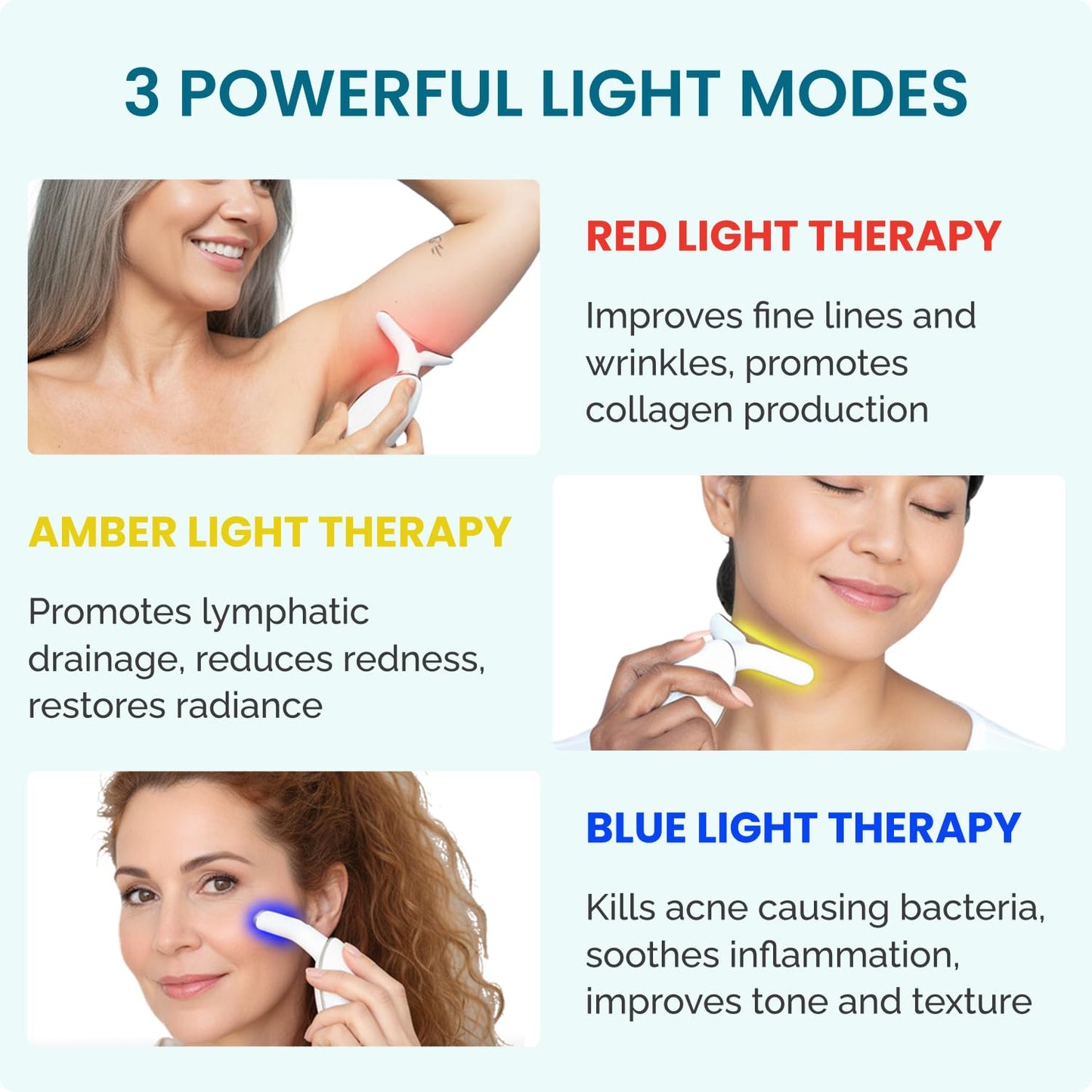 MyDerma Dream MyoGlow - Dispositivo LED para esculpir el brazo, el...