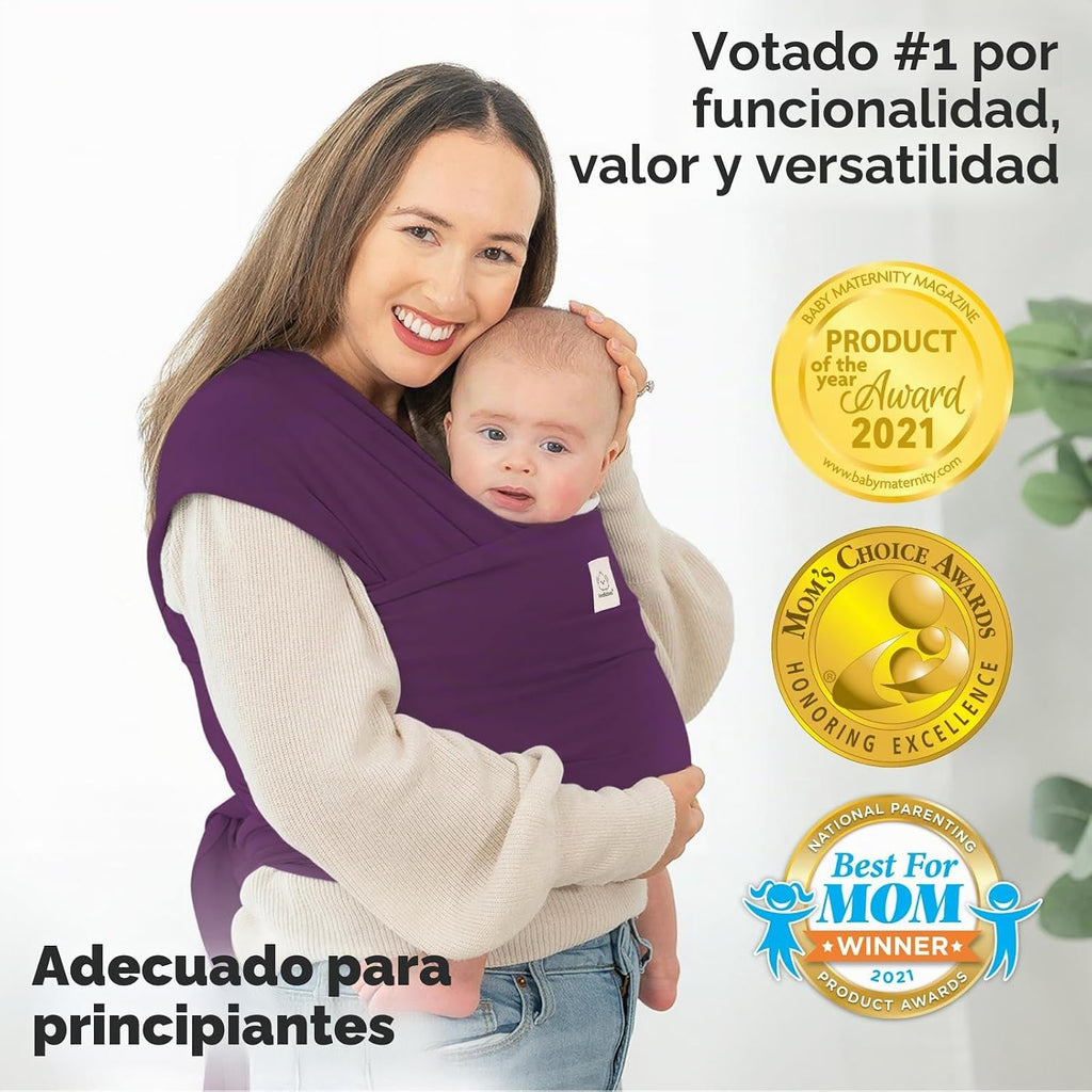 KeaBabies Fular Portabebés - Canguro de bebé todo en 1 original, po...