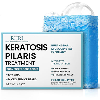 Jabón corporal para queratosis pilaris | Jabón exfoliante con 10% A...