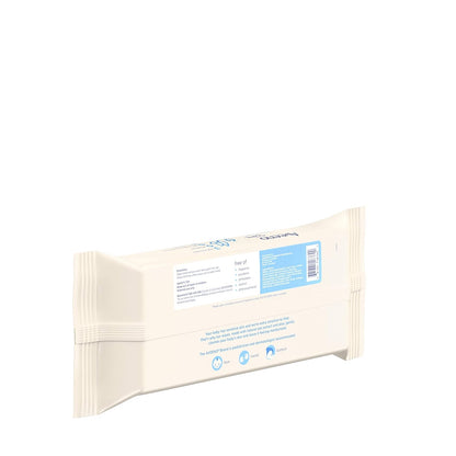 AVEENO Toallitas sensibles para bebés, sin parabenos ni fragancias, 64 unidades (paquete de 2)