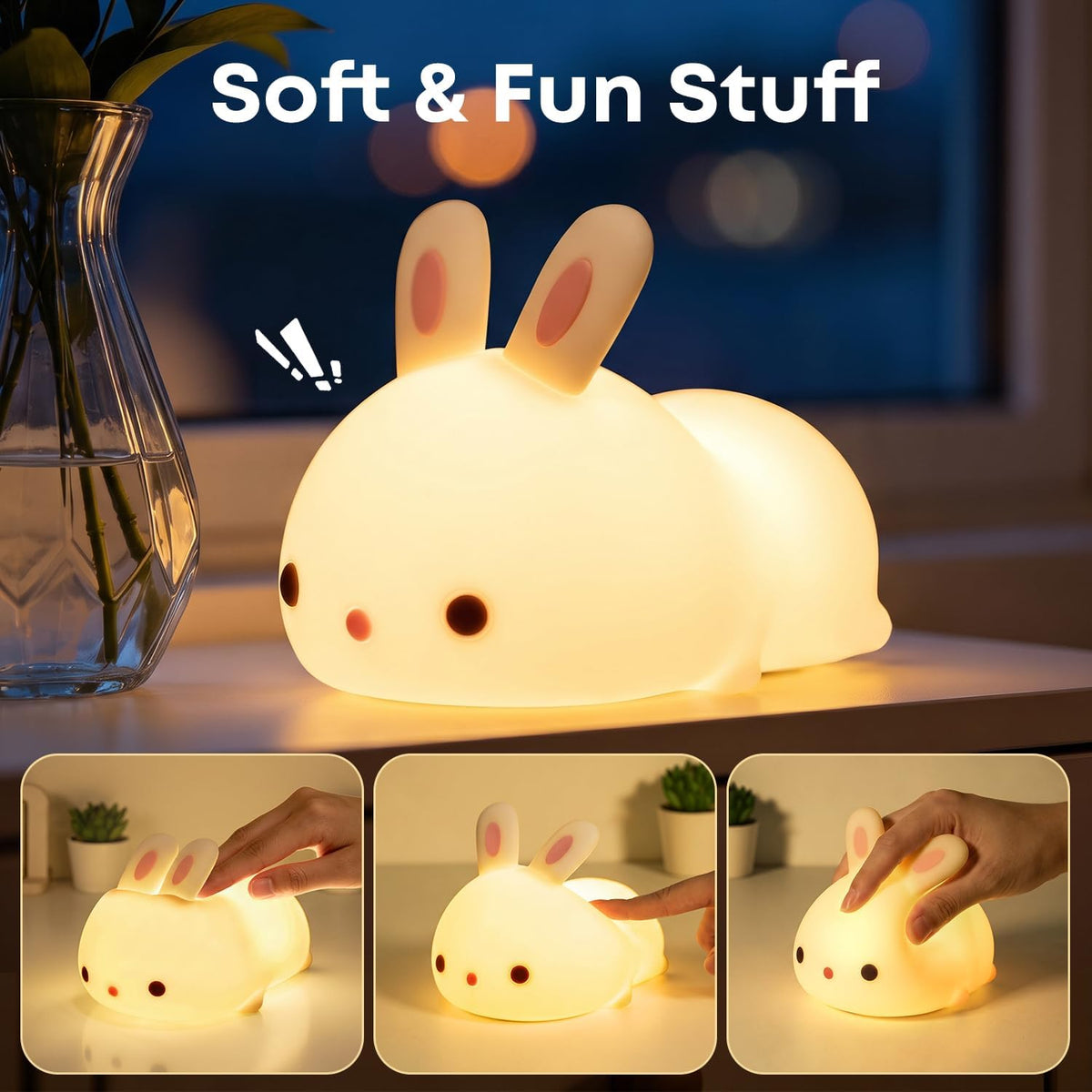 OneFire Luz Nocturna para Niños Regalos de Navidad para Niños, Jugu...